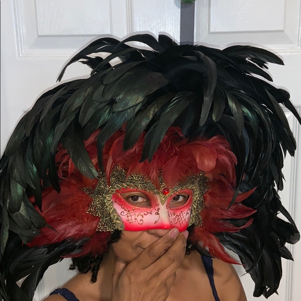 Original Hand Painted Venetian Mask